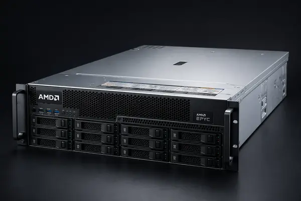 AMD server rack for AI computing and Taiwan precision machining supply chain